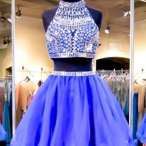Two piece prom/homecoming dress